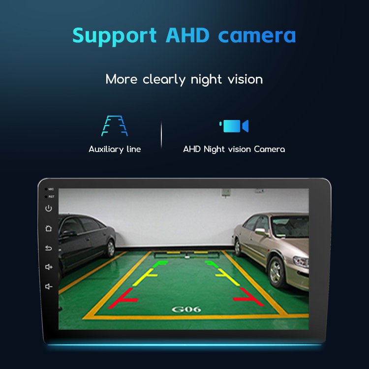 Zmecar Android Carplay Car Screen Music Equipment Car Radio 10.1'' Touch Screen 2 Din Car Dvd Player With Reversing Camera