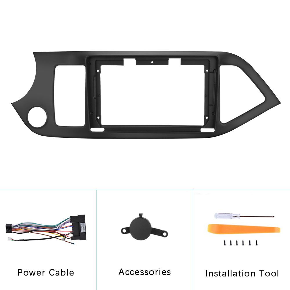 Podofo 9 Inch Car Radio Car Frame Stereo Video Panel For Kia Picanto 2012-2016 EU Stock Manufacturer