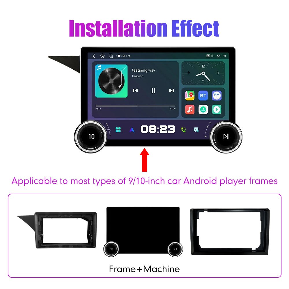 11.8Inch 2Din Android Car Radio For Benz GLK 2012 2013 2014 2015 2K QLED Screen Car Stereo Car DVD Player Carplay Android Auto