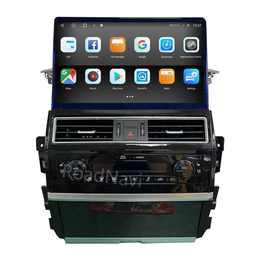 RoadNavi Android Car radio for Nissan Patrol Y62 QX56 QX80 2012-2023 Car Multimedia Player Wireless Carplay 4G 360