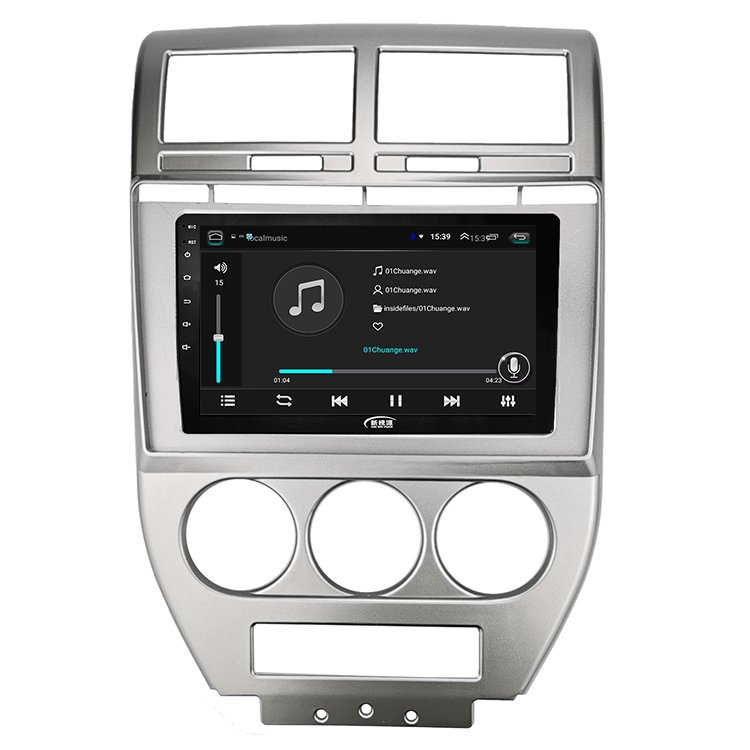 car radio android 8.1 quad core android car stereo special for Jeep Compass 2007 2008 2009 with GPS Navigation car dvd player