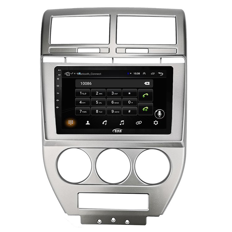 car radio android 8.1 quad core android car stereo special for Jeep Compass 2007 2008 2009 with GPS Navigation car dvd player