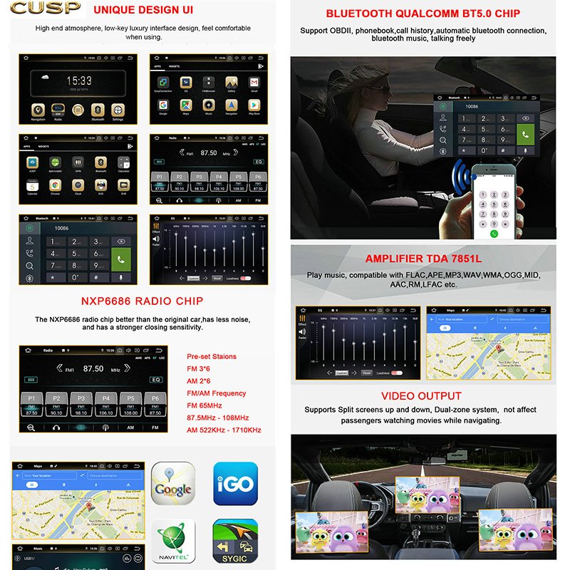The New Listing 1 DIN Car Multimedia Player GPS Navigation Android for NISSAN Altima 2019