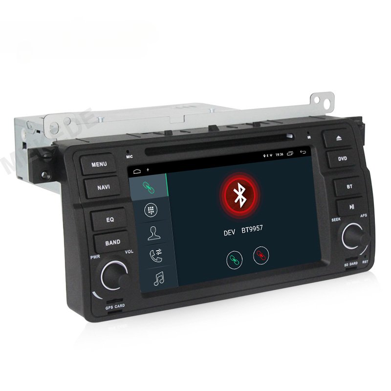 7" Android 10 Quad Core Car DVD Player for BMW E46 Car Radio 2G RAM+32G ROM audio radio autoradio stereo with wifi gps