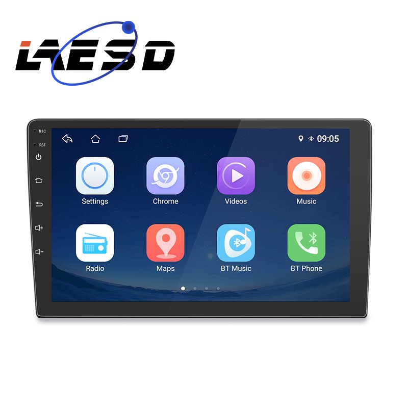 LAESD 2 din fm stereo gps car android 9 inch touch screen