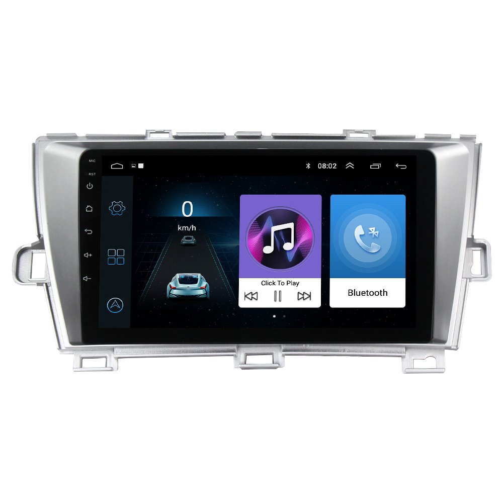 Android12 auto car dvd player for Toyota Prius 2010-2015 FM RDS IPS stereo 4G WIFI BT car video carplay