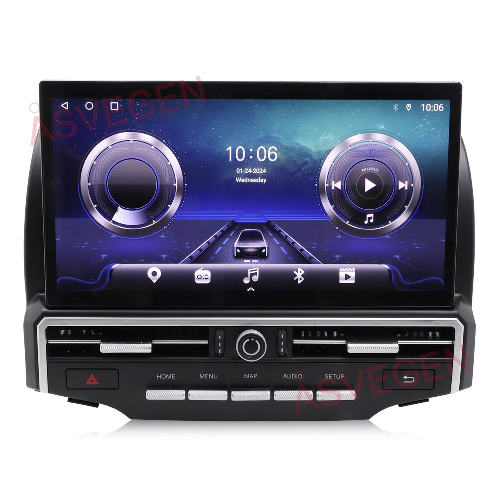 12.3 inch carplay Car DVD Radio Stereo Player For Toyota 4Runner 2010-2021 With Car GPS Navigation Original style