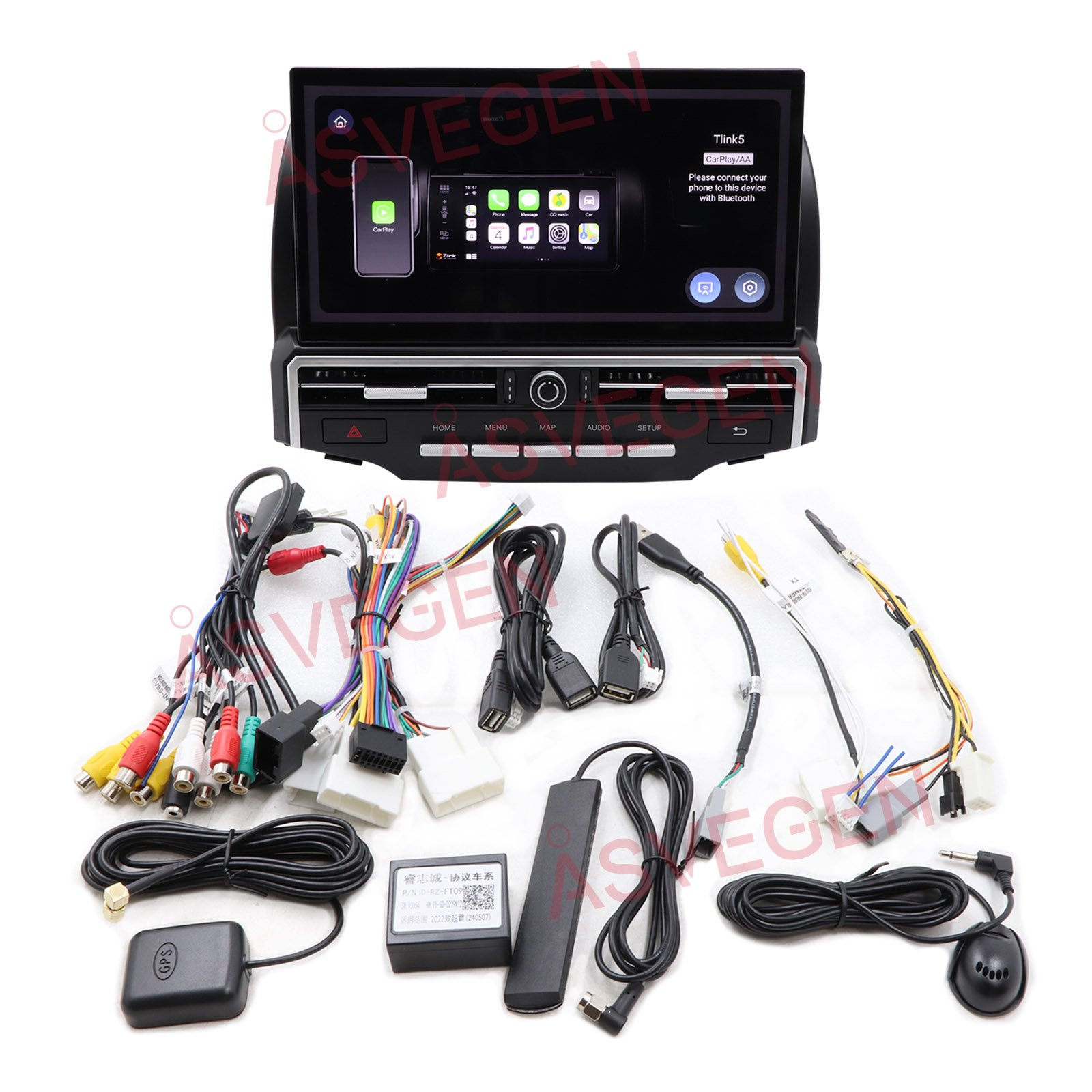 12.3 inch carplay Car DVD Radio Stereo Player For Toyota 4Runner 2010-2021 With Car GPS Navigation Original style