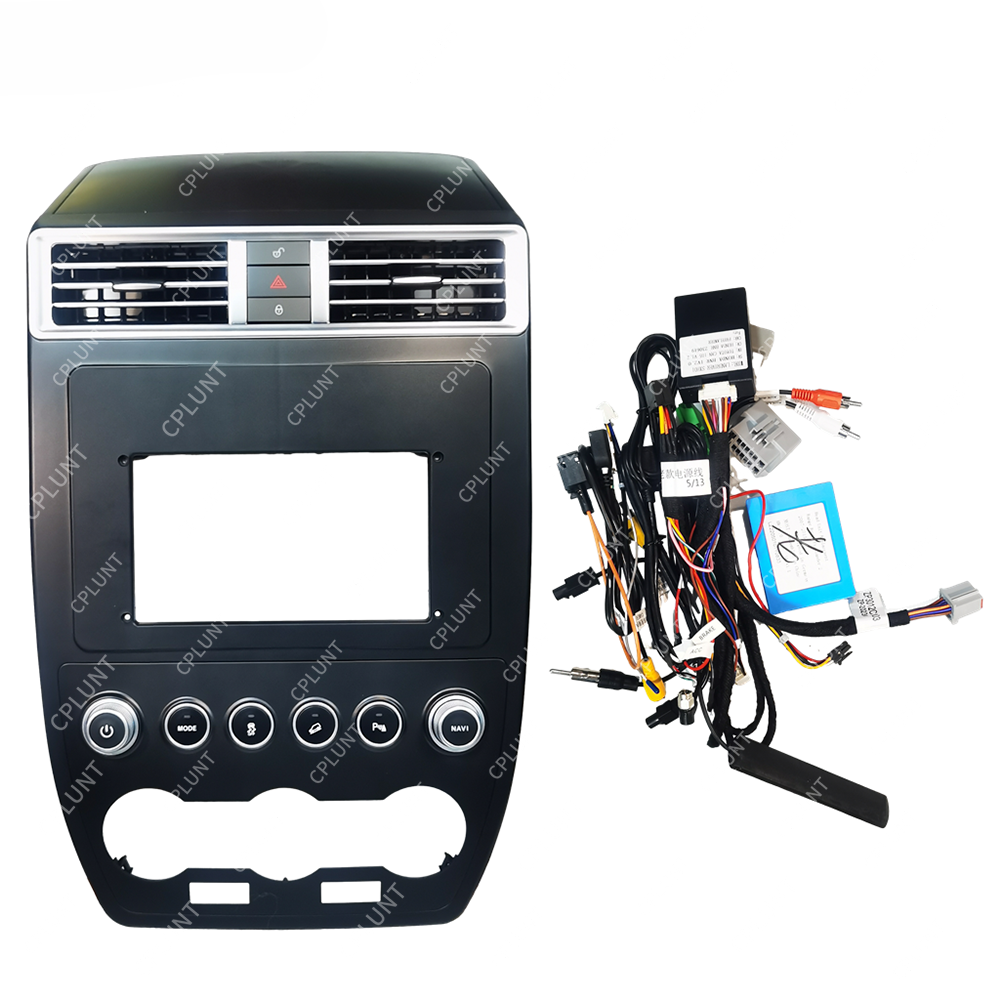 Car DVD Player Frame For LANDROVRE FREELANDER 2 2007-2012 12.3INCH BLACK Android FRAME