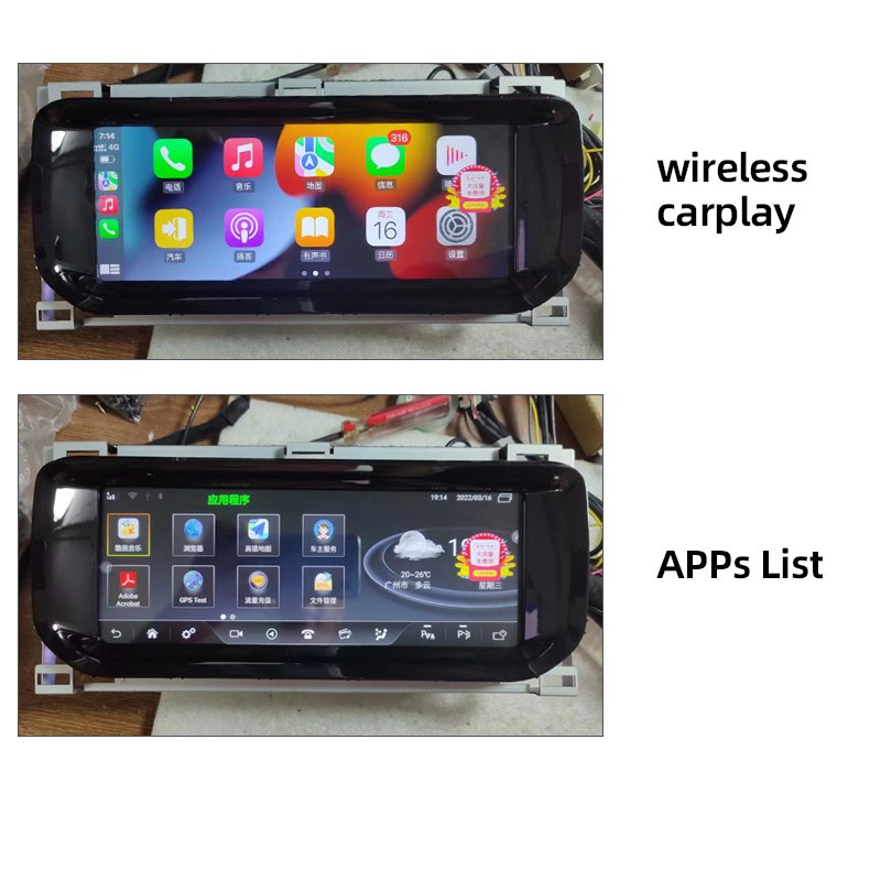10.25" dvd car radio stereo android touch screen multimedia player carplay for Land Rover Sport Vogue 2013-2016
