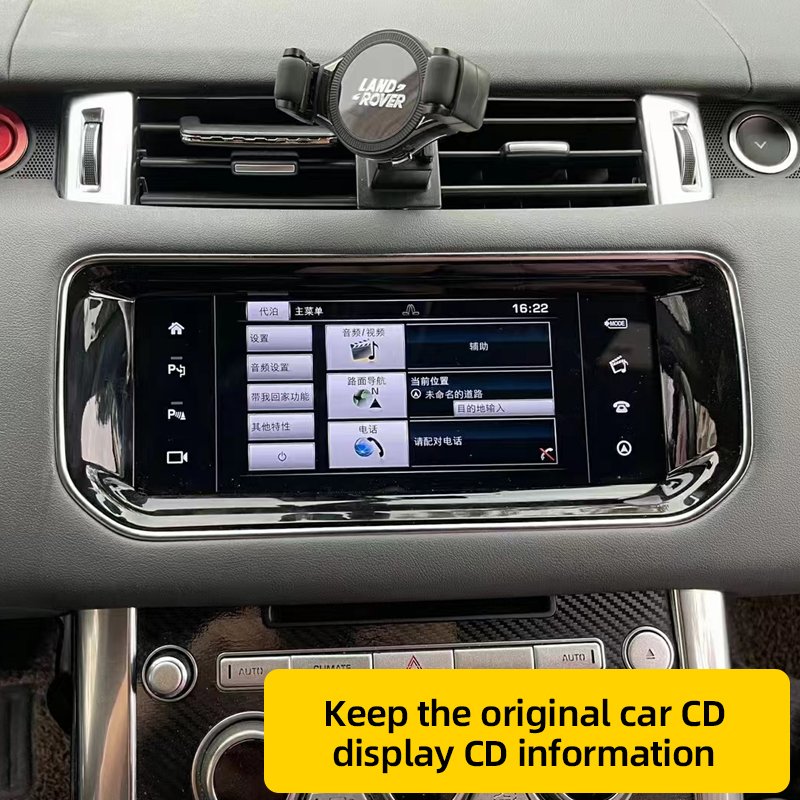 10.25" dvd car radio stereo android touch screen multimedia player carplay for Land Rover Sport Vogue 2013-2016
