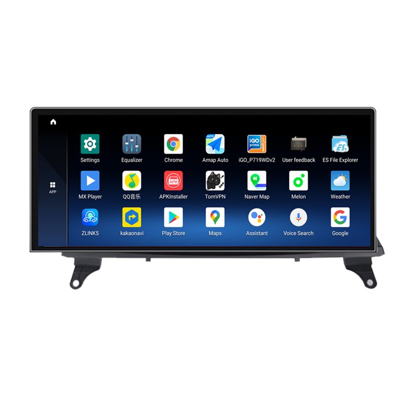 Ultra-thin 12.3" Android 13 GPS Navigation Car Radio With Carplay WIFI For BMW X5 E70 X6 E71