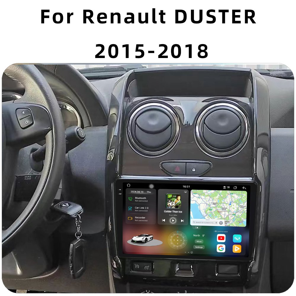 Android 13 8-core 8+128gb QLED Screen Car Dvd Player Video Vehicle Mounted Display For Renault Duster 2015 2020 Lada Largus 2021