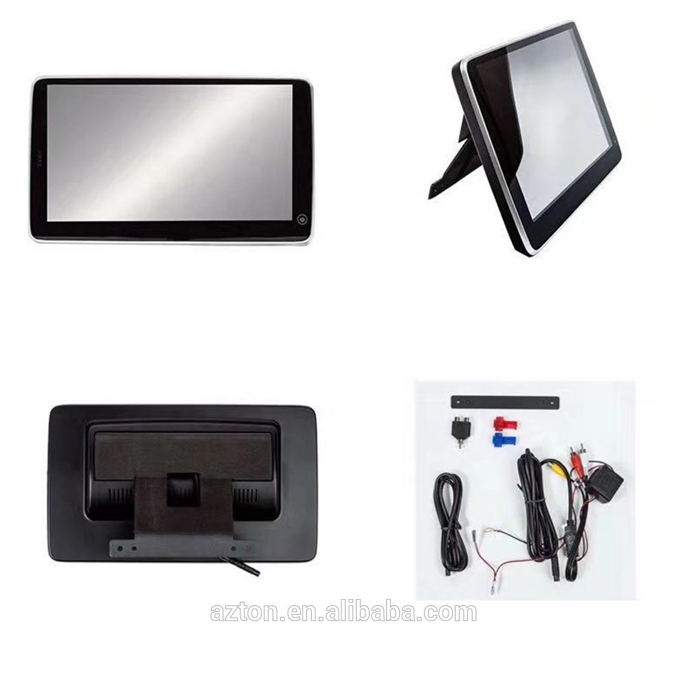 Best UI Design Headrest Car Monitor 1080P Android Car Rear Seat Entertainment For BMW Series 5 7 X5 X6 GT With TF USB Mirrorlink