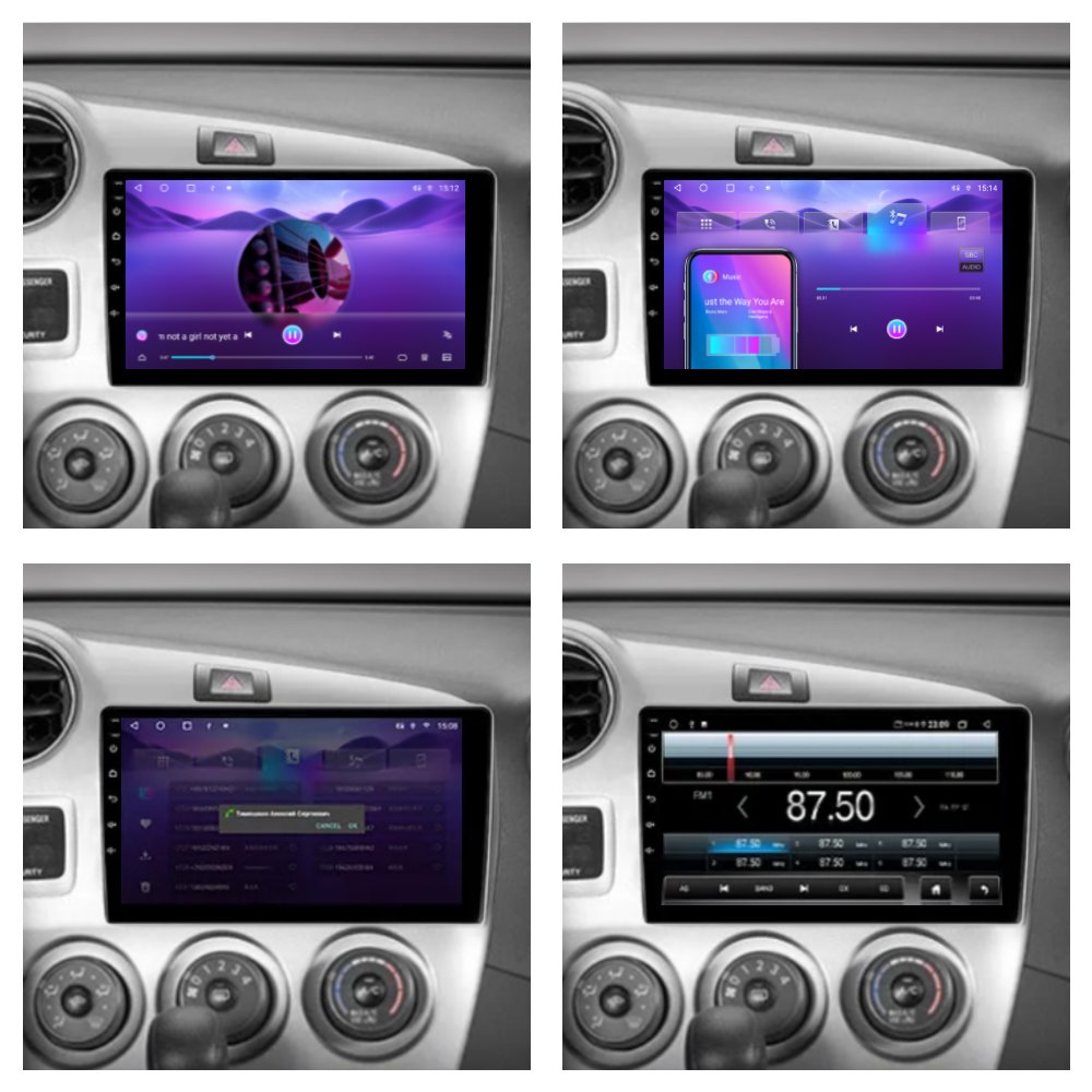 Penhui Android Car DVD Player for Toyota Matrix 2 E140 2008 - 2014 Radio GPS Navigation Audio Video CarPlay DSP Multimedia 2 d