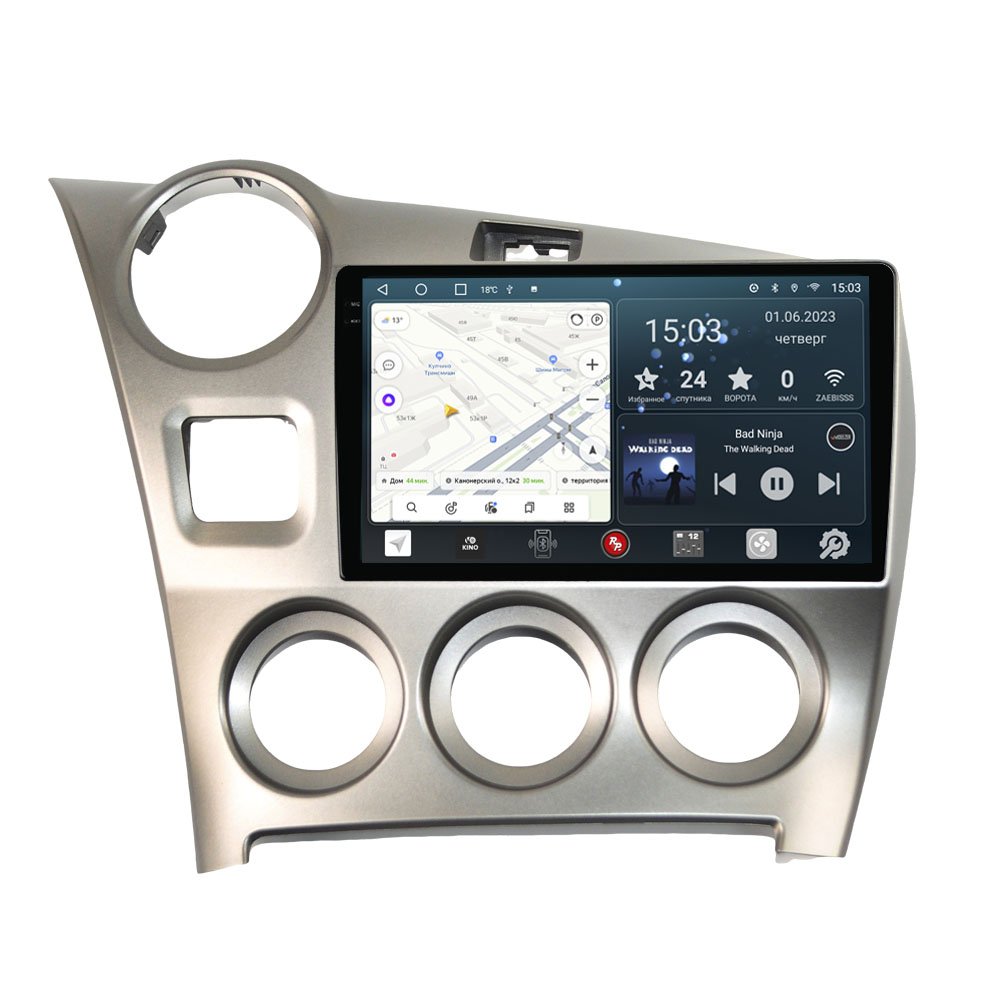 Penhui Android Car DVD Player for Toyota Matrix 2 E140 2008 - 2014 Radio GPS Navigation Audio Video CarPlay DSP Multimedia 2 d