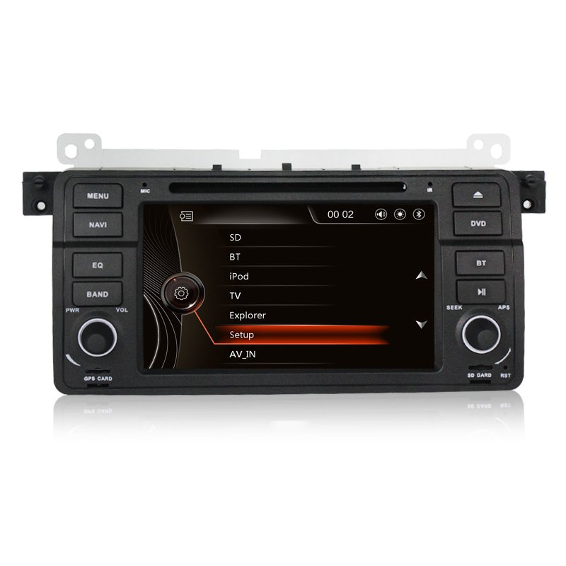 7Inch Android 12 Car DVD Multimedia Player Bluetooths Video Radio System Android Navigation For E46 M3