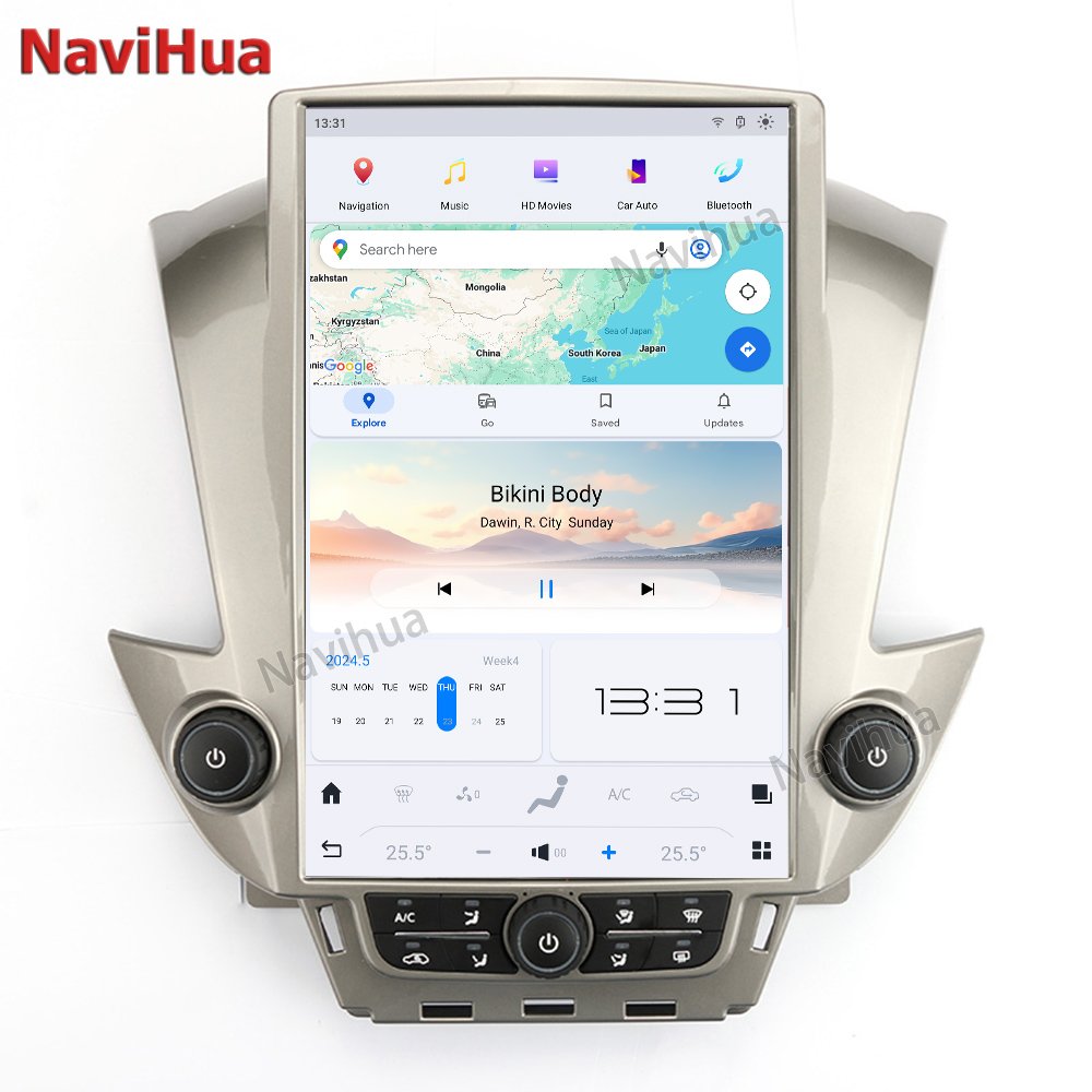 NaviHua New 14.4" For Chevrolet Tahoe Suburban GMC Yukon 2014 2018 Android Auto Radio Headunit Multimedia Player Carplay Monitor