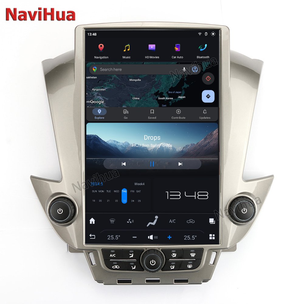 NaviHua New 14.4" For Chevrolet Tahoe Suburban GMC Yukon 2014 2018 Android Auto Radio Headunit Multimedia Player Carplay Monitor