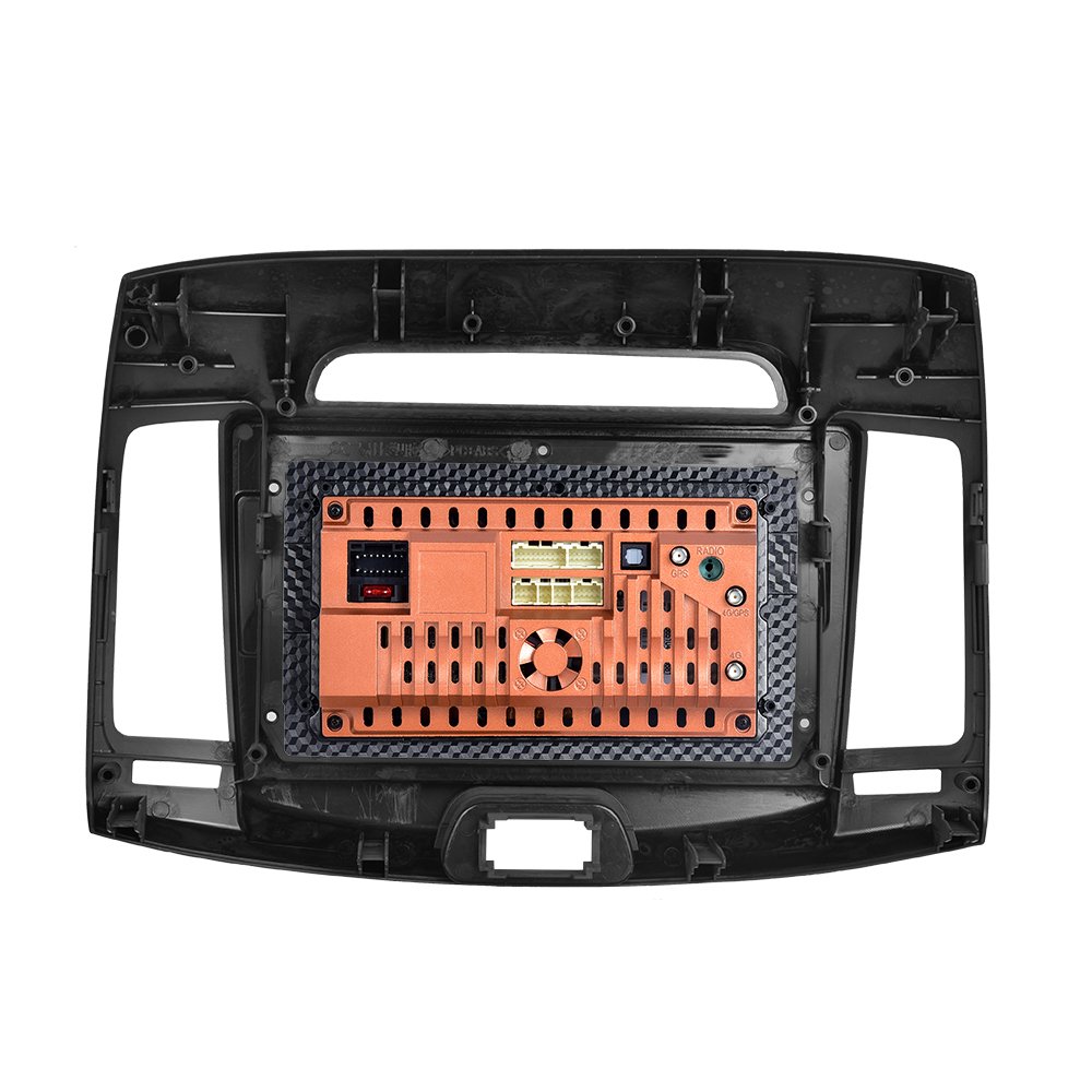 Podofo 9inch Android 13 1+32G/2+64G Car Radio Stereo Carplay Android Auto For Hyundai Elantra 2007-2010 HiFi WIFI GPS BT