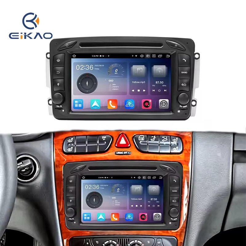 7 inch Android Car multimedia radio 8 core for Mercedes Benz W203 1998-2007 IPS screen DSP 4g lte Car DVD Player