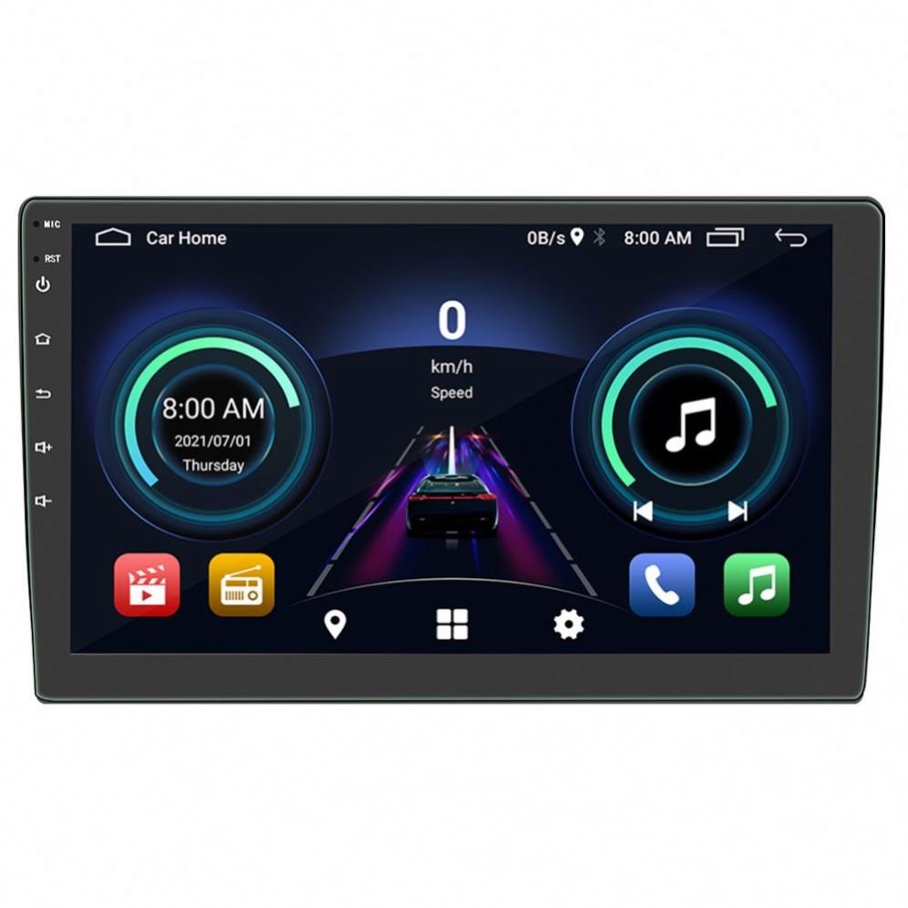 Large Screen Car Radio Android Intelligent GPS Navigation 9"10'' 1din Car DVD Player Stereo Touch Screen Car Monitor