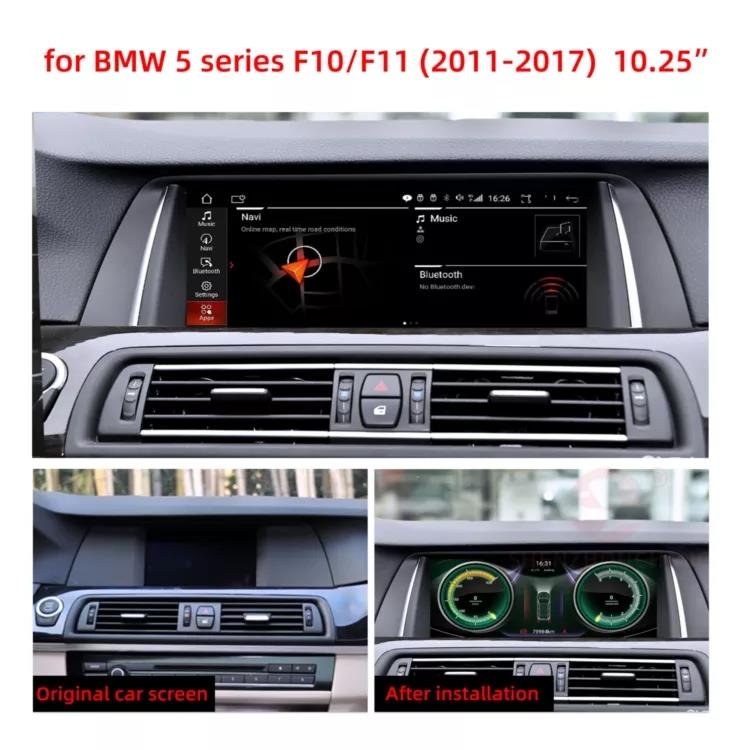 10.25"Android 11 Car Radio Multimedia Navigation GPS for BMW 5 Series F10 F11 2013-2016 CCC CIC NBT WIFI CARPIAY car dvd player
