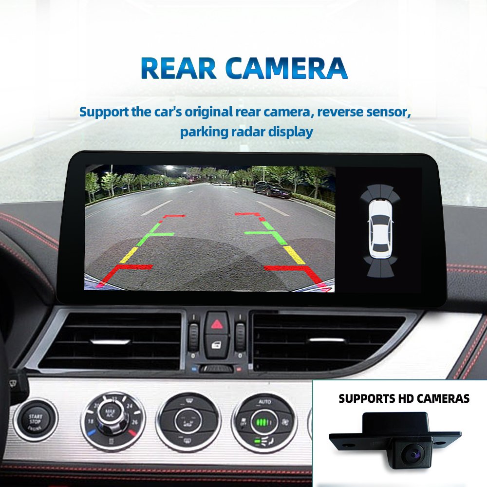 ID8 Android 14 Car navigation Audio Video DVD System Player Screen For Bmw Z4 E89 2013-2018 with CarPlay Auto