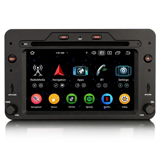 Erisin ES6720R Android 13.0 OS Car GPS Navigator For Alfa Romeo Spider Carplay Auto Radio Multimedia Car Radio