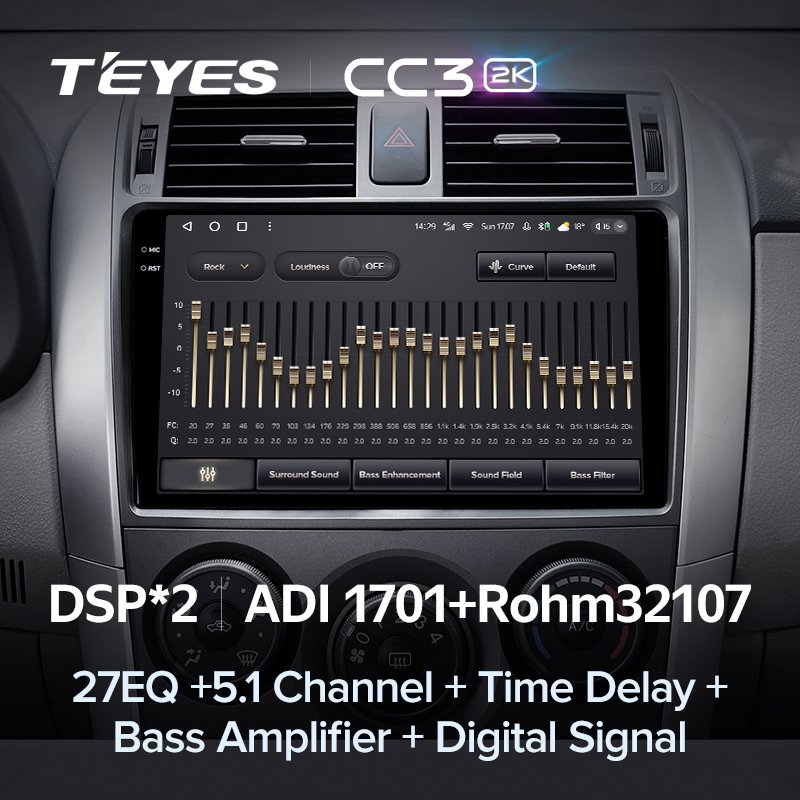 TEYES CC3L CC3 2K For Toyota Corolla 10 E140 E150 2006 - 2013 Car Radio Multimedia Video Player Navigation stereo GPS Android 10