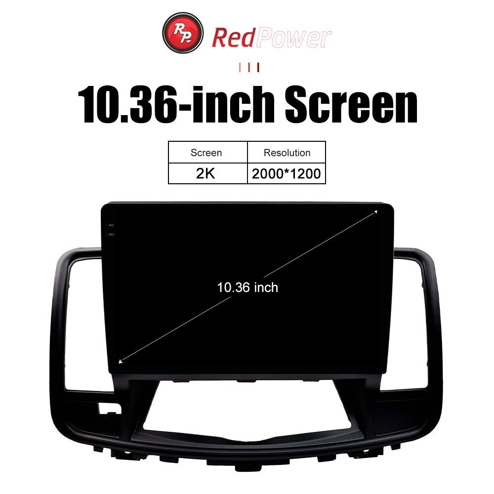 Car Radio redpower HI-FI for Nissan teana (2008-2014) 2k Screen Android Car DVD player 2din DSP Carplay Audio Video