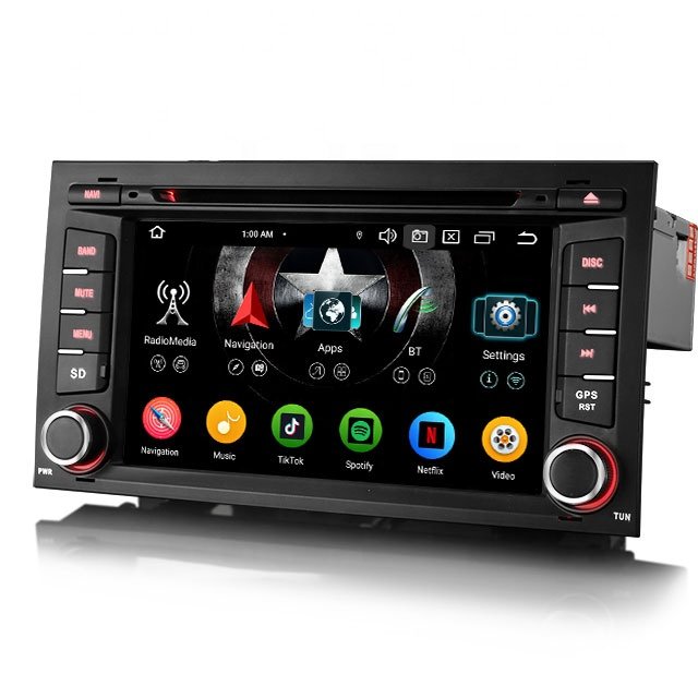 EU stock Erisin ES6732S 7" Octa-Core Android 13.0 Car Multimedia system for Seat Leon GPS Navi BT5.0 Car Dvd Player