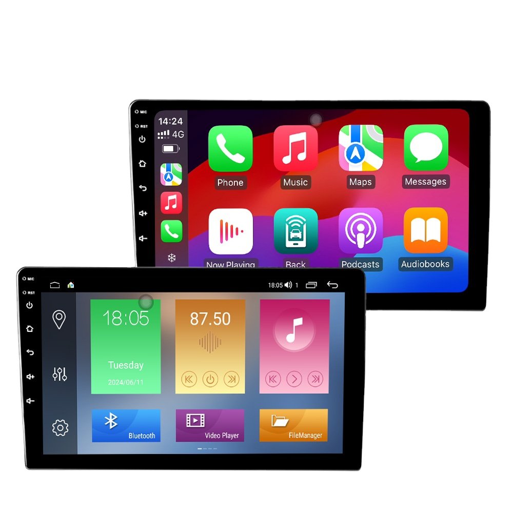 9863 android auto radio Screen din 9 10 12.3 inch multimedia Built-in GPS IPS carplay 4 64G auto apple carplay car dvd player
