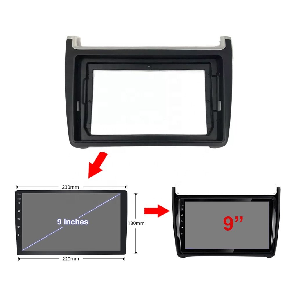 Jmance Android Navigation Large Screen Car Locomotive Navigation Reversing Image 9Inch For Vw Polo