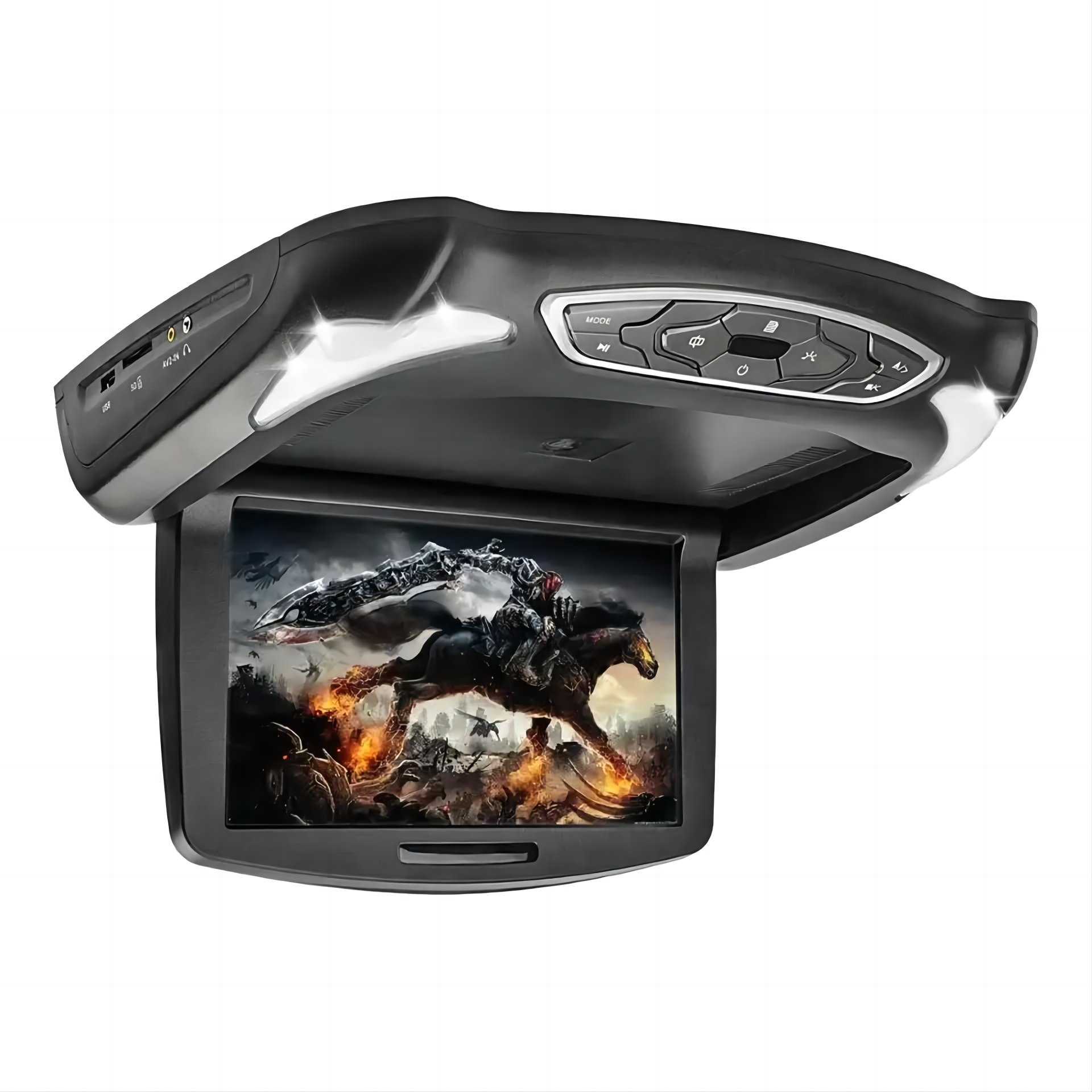 SD MP3 MP4 Video With Two Floodlight DVD Player Universal Multi-Functional Support CD Disk USB Car DvD Player