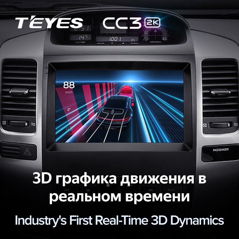 TEYES CC3L CC3 2K For Toyota Land Cruiser Prado 120 For Lexus GX470 GX 470 J120 2002 - 2009 Car Radio Multimedia Video Player