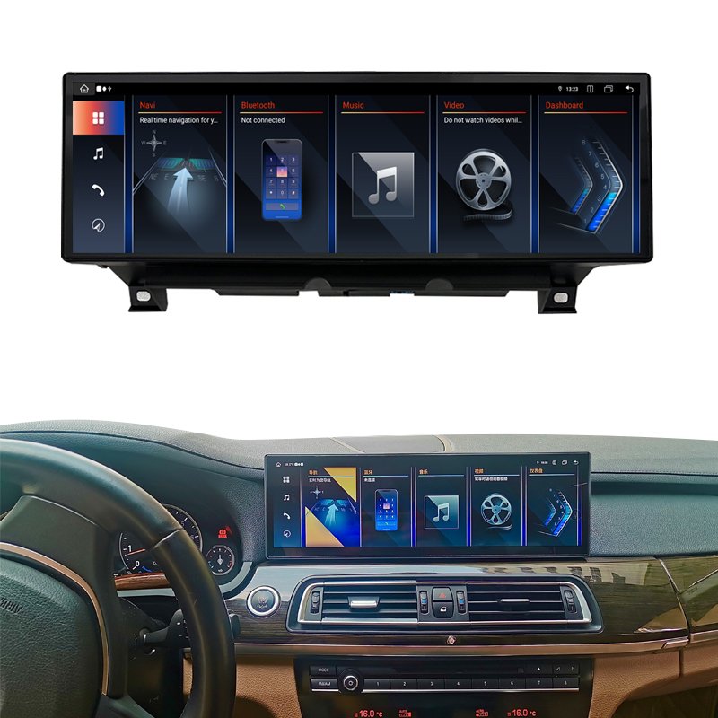KANOR 14.9" Touch Screen For BMW 5 Series 7 Series F10 F01 F02 Multimedia Android Car Radio Auto Head Unit Monitor Navigation