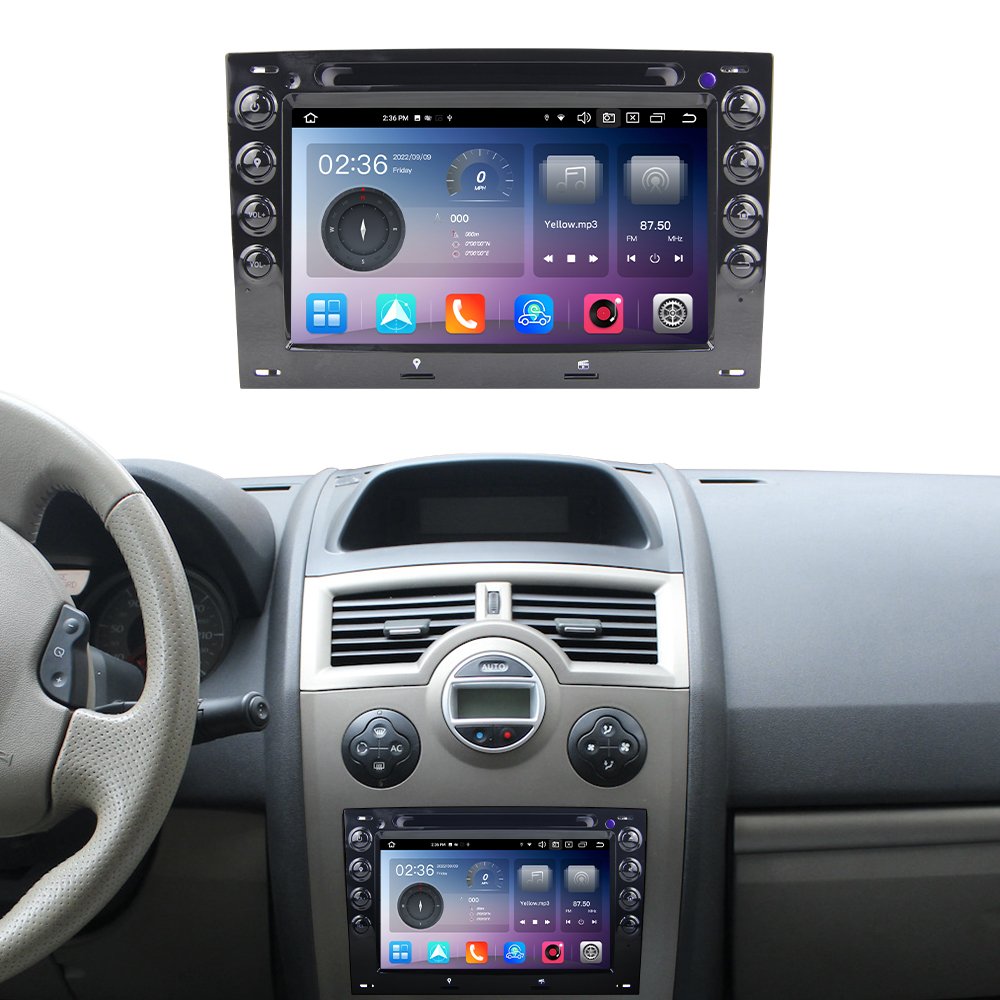 7" RK PX5 Octa-core Android10.0 Car DVD Stereo GPS Navigation 3G DAB+ System for Renault Megane II 2
