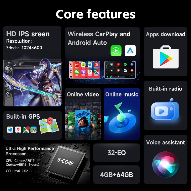 7" RK PX5 Octa-core Android10.0 Car DVD Stereo GPS Navigation 3G DAB+ System for Renault Megane II 2