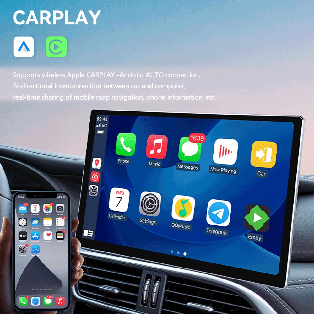 1 Din Android 11 Car Dvd Player For Gps With Universal Radio Stereo Audio Head Unit Wireless Carplay Screen64GB