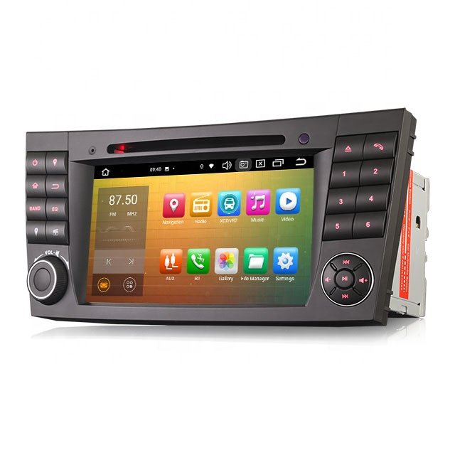 Erisin ES8580E 7 inch BT5.1 IPS Android 12.0 wireless CarPlay 4G Car Radio for Benz E-Class W211 G Class W463 CLS Car Stereo