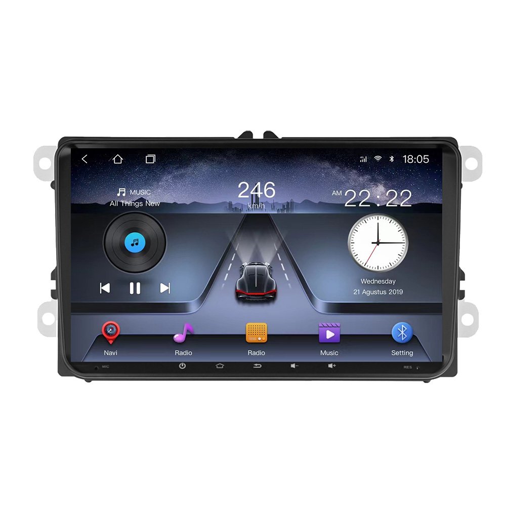 9" inch Touch Screen Stereo Car Radio Audio Multimedia Car DVD Player For Volkswagen VW with Canbus GPS 360 Reversing Camera