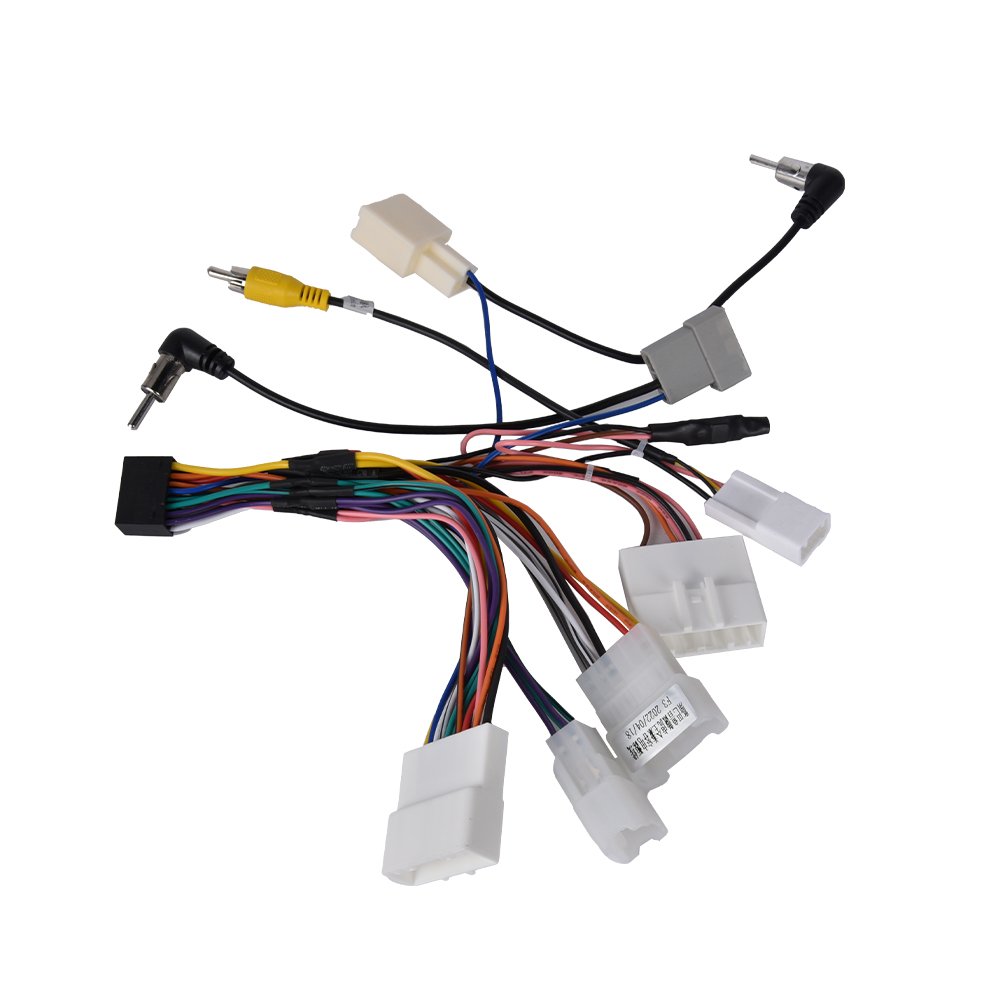 Podofo 9.7'' Car Radio Wiring Harness Android Frame Dashboard Installation Kits For SUBARU Outback 2010-2014