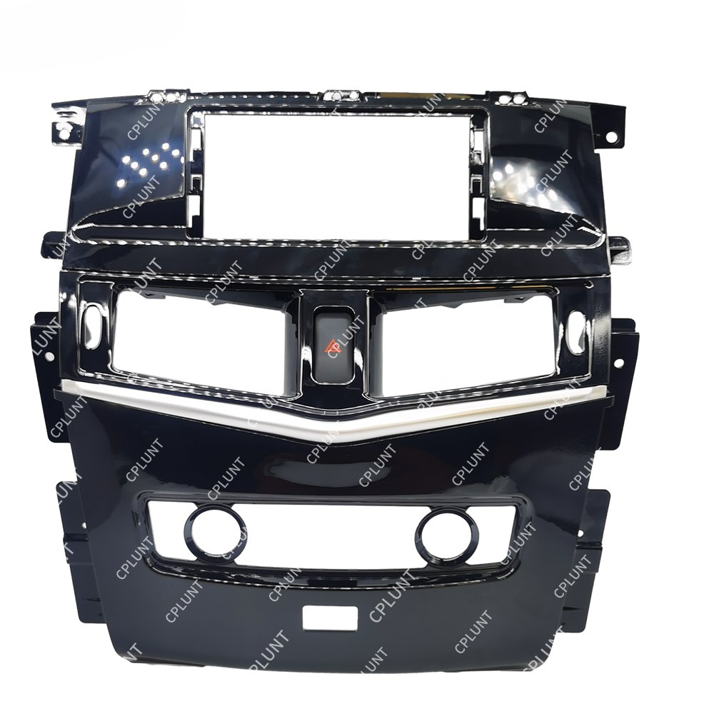 Car DVD Player Frame For NISSAN PATROL 2010-2017 12.3 INCH BLACK Android radio Frame Stereo