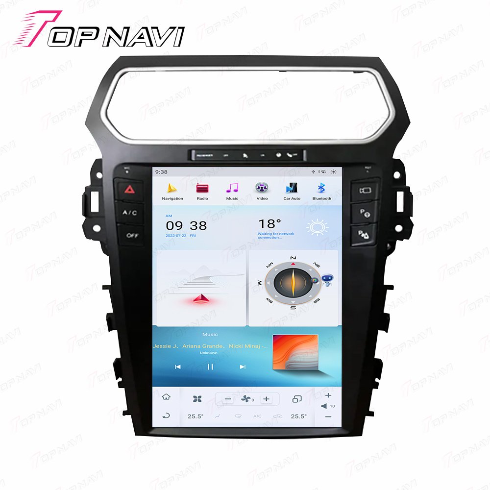 car video GPS android stereo multimedia player For Ford Explore 2011 2012 2013 2014 2015 2016 4+64 GB touch vertical screen