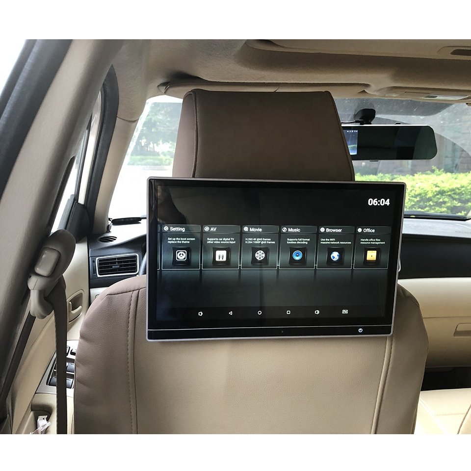 2024 New 12.5 Inch 4K Tablet Headrest Car Monitor TV Displayer For BMW M2 M3 M4 M5 M6 M8 X5 X6 X3 X7 X8 Rear Seats Video Screen