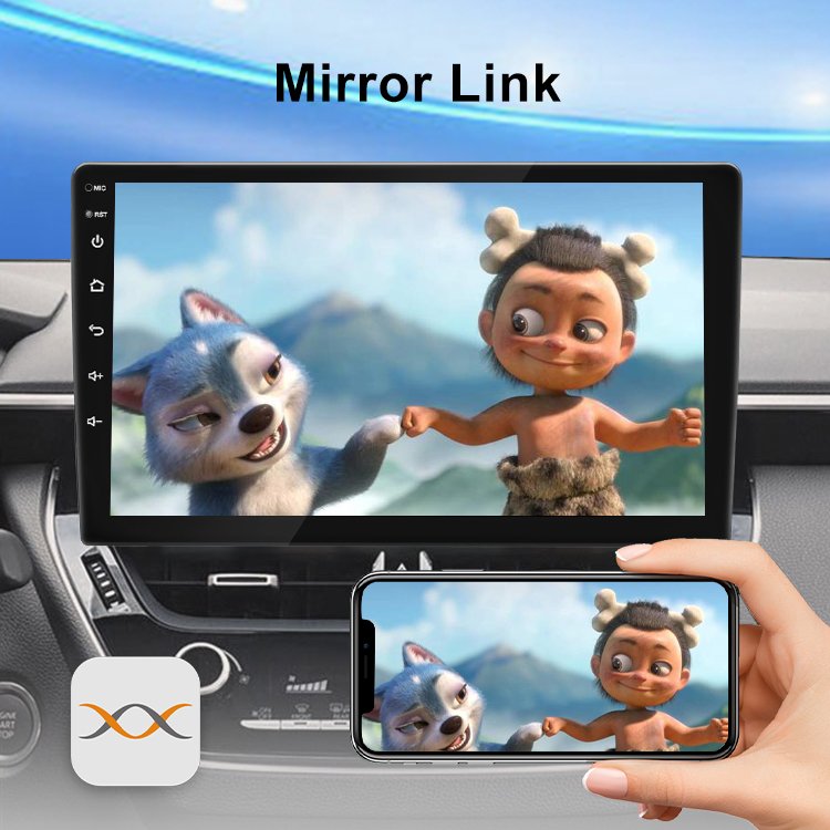 Android 13 Car DVD Video Radio Player For 9" 10" Universal Car Stereo Touch Screen With GPS Navigation Carplay AV Video Out EQ