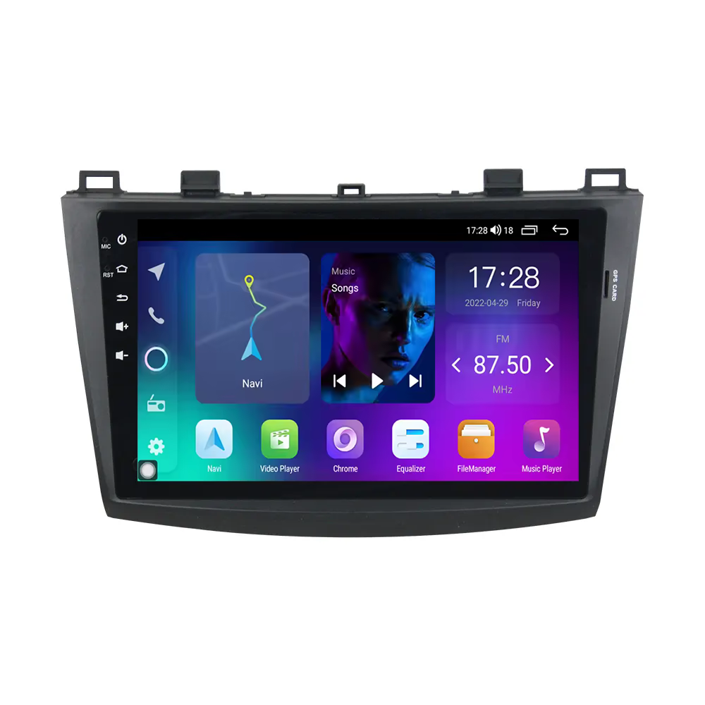 Factory OEM 1Din Car Radio Head Unit Diamond Touch Screen 10.1 inch Car DVD Player For Mazda 3 2010 2011 2012 Youtube MP5 Player