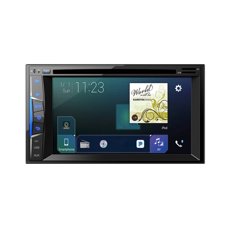 Factory Hot Sales 2 Din Car Dvd Player Double Din Dvd Player With Fm Radio Video Player