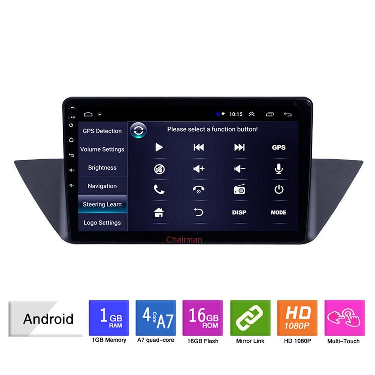 9 Inch 4 Core Autoradio Android Multimedia Stereo Player Gps Navigation For Bmw X1 E84 2009 - 2012 With Frame Accessoires